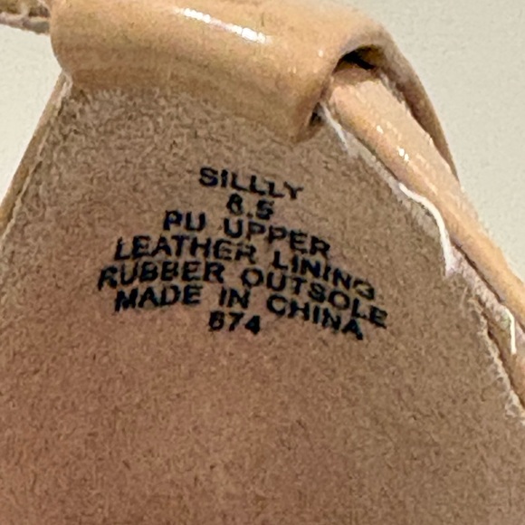 Steve Madden SILLY Nude Heels - Picture 5 of 14